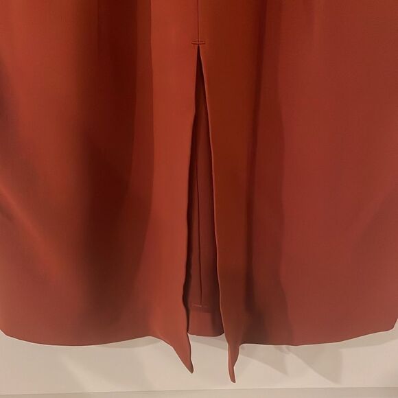 REISS Gracie V-Neck Midi Dress - Picture 7 of 8